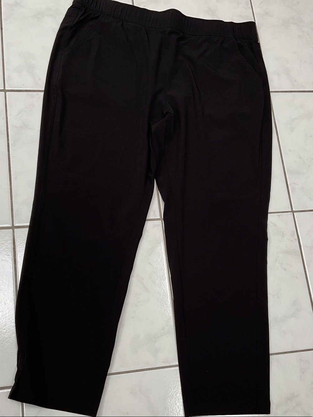 Eddie Bauer Black Women's Track Pants with Elastic Waist